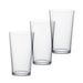 Tenel Durable Lightweight Glass Tumbler 8.5 fl oz (Set of 3)