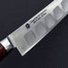 Sakai Takayuki Grand Chef SP Type III Sujihiki 240mm (9.4") Volcaneo Red Stabilized Hybrid Resin Handle