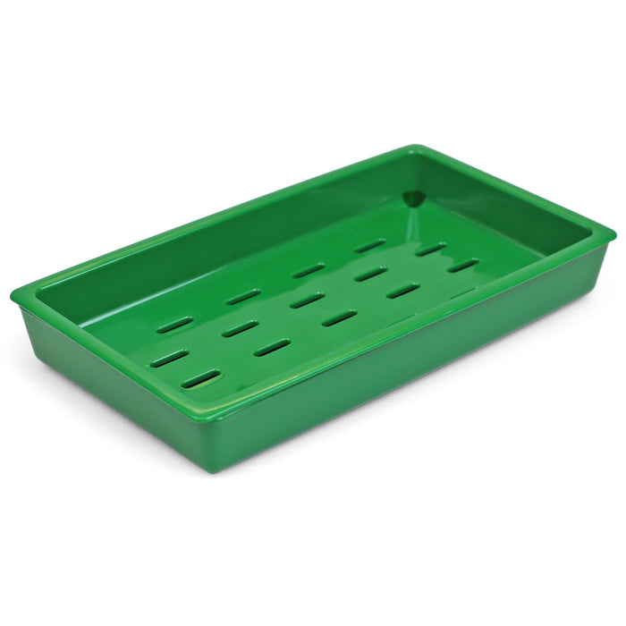 Green Plastic Sushi Neta Plate 8.9" x 5"