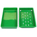 Green Plastic Sushi Neta Plate 8.9" x 5"