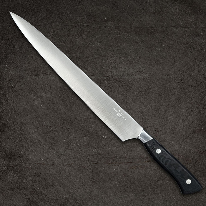 Nenohi Nagi Sujihiki 270mm Kaisen with Saya Cover Backside