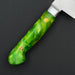 Sakai Takayuki Grand Chef SP Type III Gyuto 210mm Jungle-Green Stabilized Hybrid Resin Handle