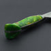 Sakai Takayuki Grand Chef SP Type III Gyuto 210mm Jungle-Green Stabilized Hybrid Resin Handle