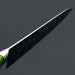 Sakai Takayuki Grand Chef SP Type III Gyuto 210mm Jungle-Green Stabilized Hybrid Resin Handle Spine