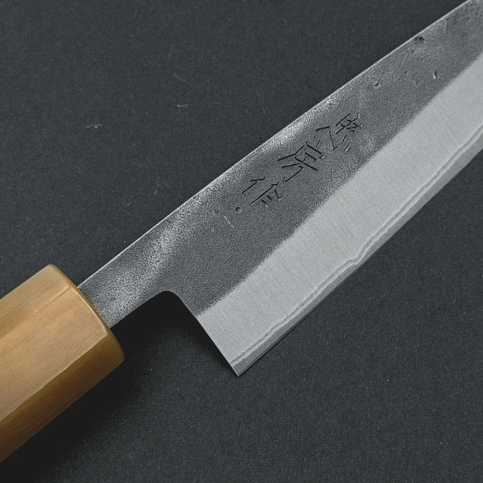 Tadafusa Blue #2 Nashiji Petty 135mm Engrave