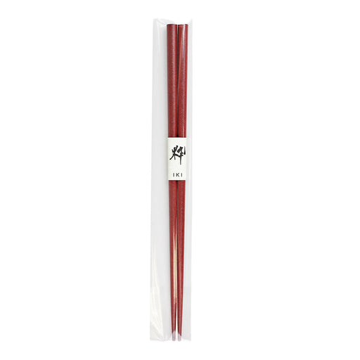 Burgundy Lacquered Non-slip Chopsticks (Set of 10 Pairs)