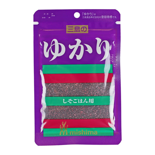 Mishima Yukari Shiso Furikake - Dried Red Perilla Rice Seasoning 0.7 oz (19.8g)