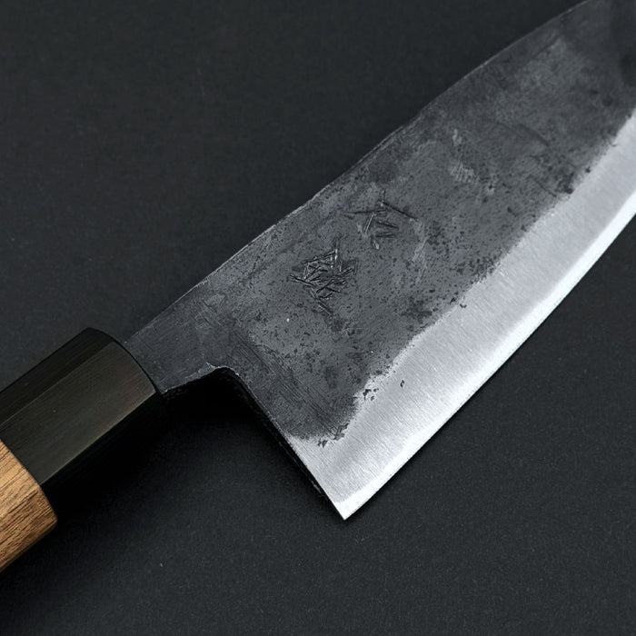 Ishizuchi Blue #2 Kurouchi Deba 165mm Brand Engrave