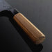 Ishizuchi Blue #2 Kurouchi Kengata Deba 150mm Walnuts Handle