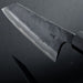 Ishizuchi Blue #2 Kurouchi Kengata Deba 180mm Back Blade