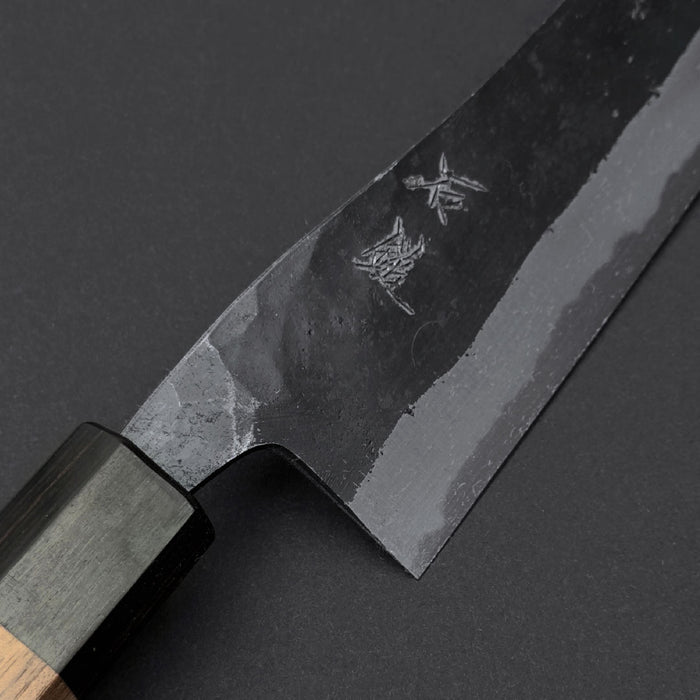 Ishizuchi Blue #2 Kurouchi Hakata 165mm Blade Engrave