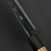 Ishizuchi Blue #2 Kurouchi Hakata 210mm Spine at Heel
