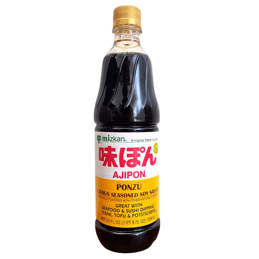 Mizkan AJIPON Ponzu Citrus Seasoned Soy Sauce 24 fl oz (710ml)