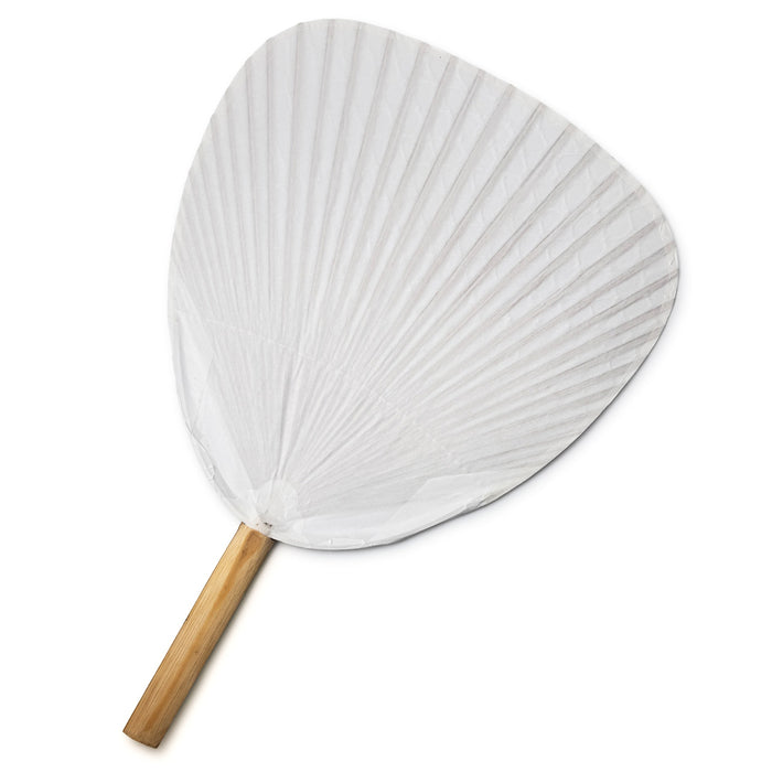 White Paper Uchiwa Fan