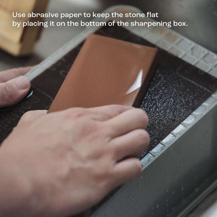 King 10Good Complete Knife Sharpening Set #1000 Flatten Stones