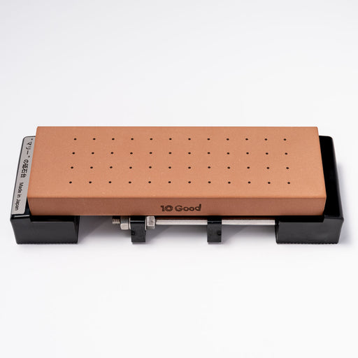 Marie Adjustable Sharpening Stone Holder Black with 10Good Whetstone