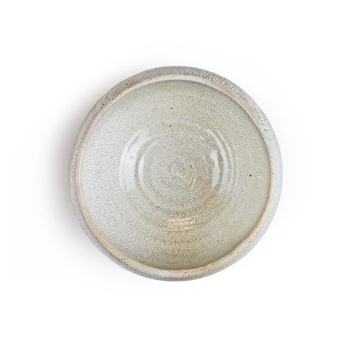 Sabi Kairagi Ivory Crackle Textured Kobachi 18 fl oz / 5.4" dia