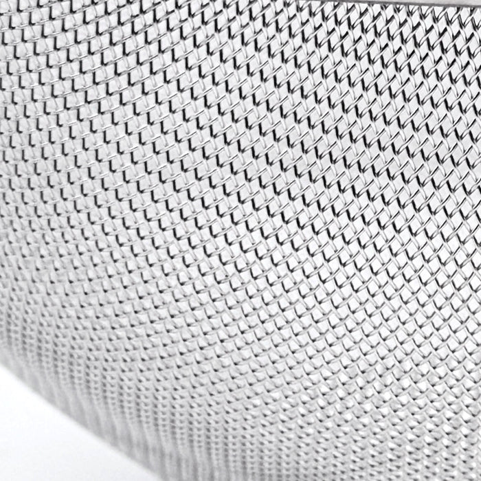 Three Snow Stainless Steel Heavy Duty Mesh Strainer 9.8" dia