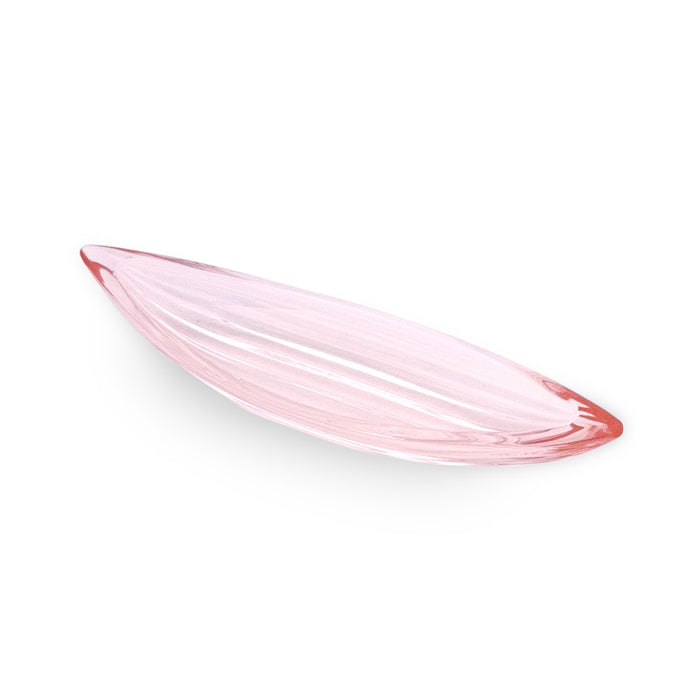 Shonai Craft Glass Amuse Dish Mamezara Pink 6.2" x 2" (Set of 3)