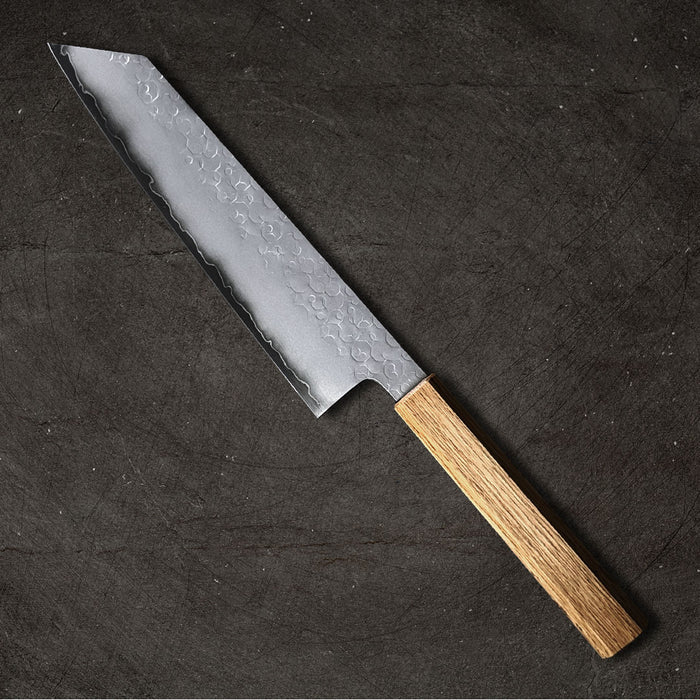 Hado Shiosai SG2 Kiritsuke Gyuto 210mm Oak Handle Back