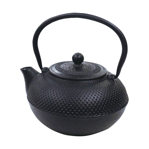 Kiraku Arare Textured Cast Iron Kettle Tetsubin 33.8 fl oz