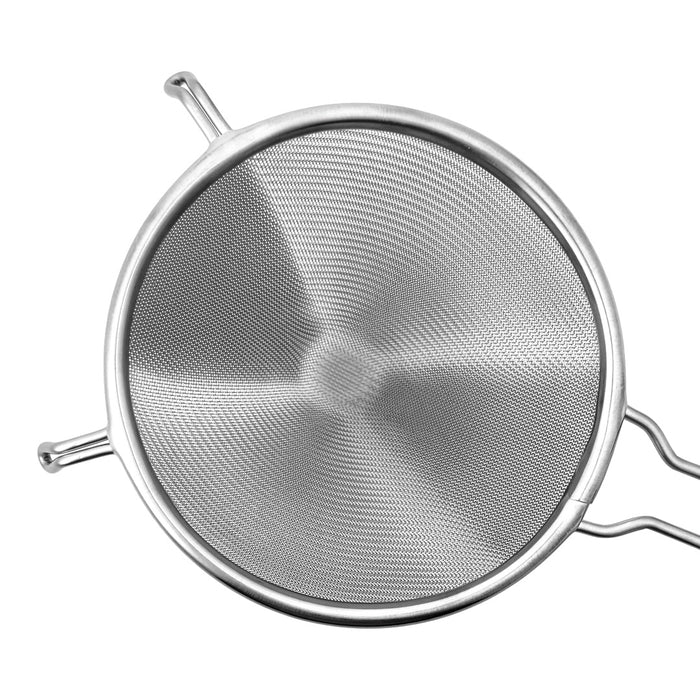 Three Snow Stainless Steel Fine Mesh Egg Strainer 4.9" dia