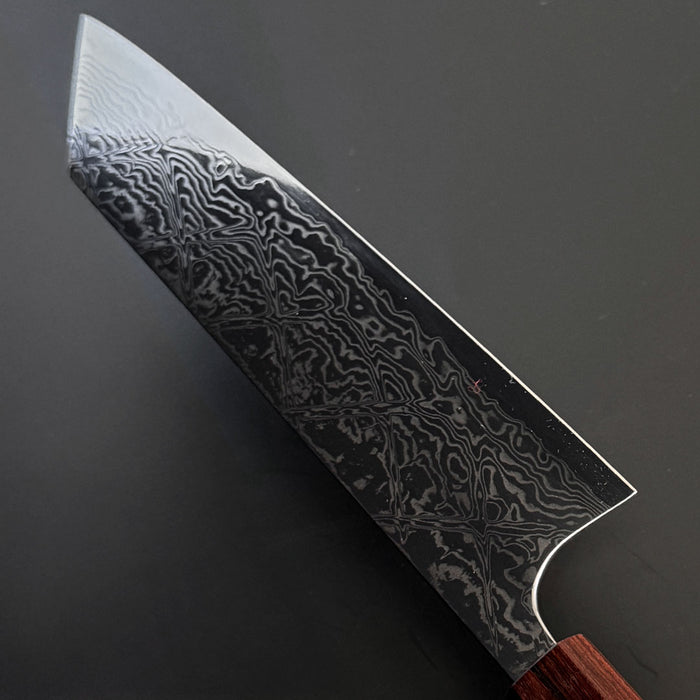Shu Matsubara Ginsan Damascus Kengata Gyuto 210mm Blade