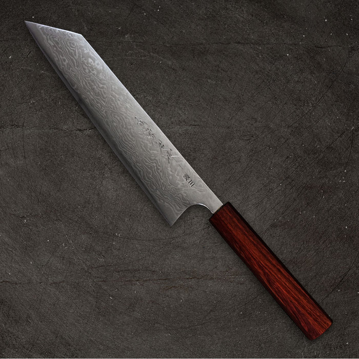 Shu Matsubara Ginsan Damascus Kengata Gyuto 210mm