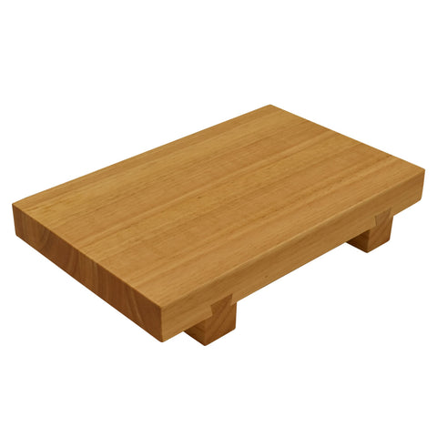 Wooden Sushi Geta Serving Plate 9.4