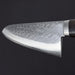 Tadafusa SLD Gyuto 210mm Hammered Ebony Handle Back Blade