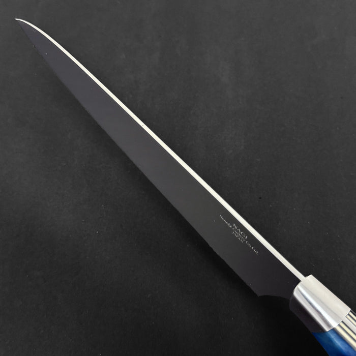 Nenohi Nagi Gyuto 210mm (8.2") Blue Jigged Bone Handle