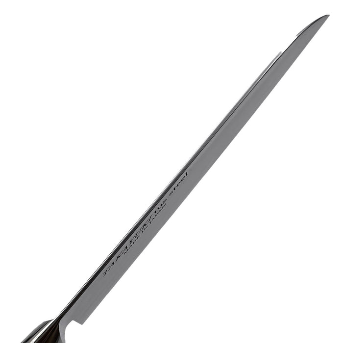 Sakai Takayuki Avalon Crest TUS Steel Santoku 180mm Spine