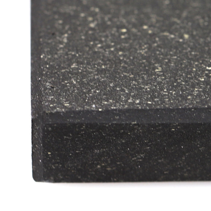 Parker Asahi Rubber Matte Black Pro Cutting Board 39.4" x 15.75" x 0.75" H NE0613