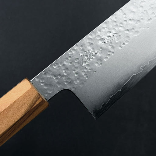 Hado Shiosai VG-10 Kiritsuke Gyuto 210mm Olive Wood Handle Engrave