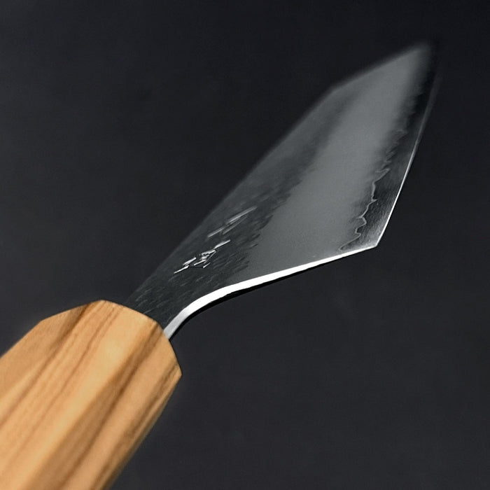 Hado Shiosai VG-10 Kiritsuke Gyuto 210mm Olive Wood Handle Heel