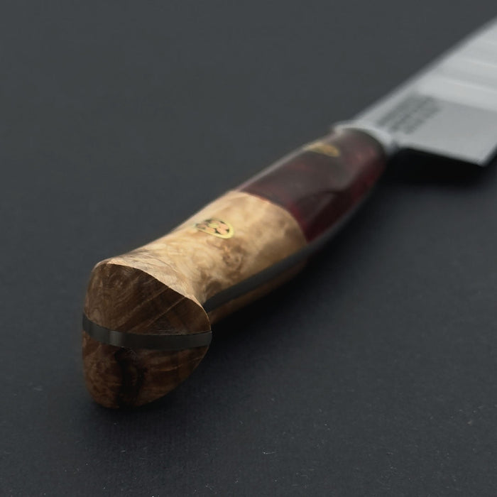 Sakai Takayuki Grand Chef SP Type III Petty 150mm Volcaneo Red Handle Zoom