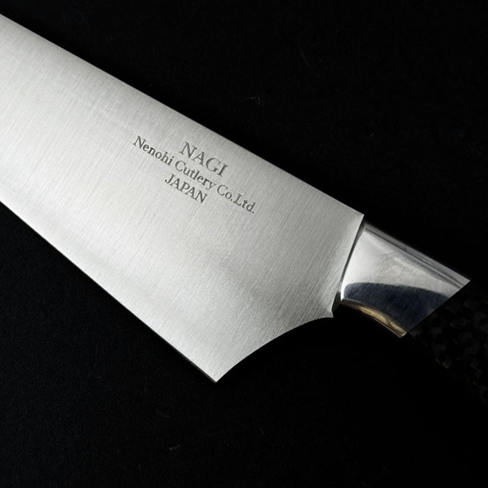 Nenohi Nagi Honesuki 150mm Cosmo Handle with Saya Cover Back Engrave