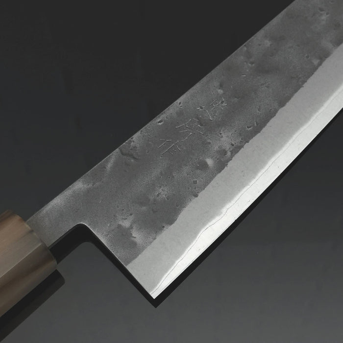 Tadafusa Blue #2 Nashiji Gyuto 210mm Engrave