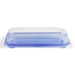 SA-502 PET Clear Blue Takeout Sushi Tray 8.75" x 3.5" (600/case)