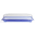 SA-502 PET Clear Blue Takeout Sushi Tray 8.75" x 3.5" (600/case)