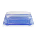 SA-504 PET Clear Blue Takeout Sushi Tray 7.3" x 5.1" (600/case)