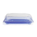 SA-504 PET Clear Blue Takeout Sushi Tray 7.3" x 5.1" (600/case)