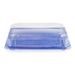 SA-505 PET Clear Blue Takeout Sushi Tray 8.4" x 5.25" (400/case)