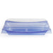 SA-30 PET Clear Blue Takeout Sushi Tray 9.4" x 4.6" (400/case)