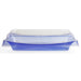 SA-30 PET Clear Blue Takeout Sushi Tray 9.4" x 4.6" (400/case)