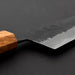 Hozan Tomoe White #2 Kurouchi Gyuto 210mm (8.2") - Heel