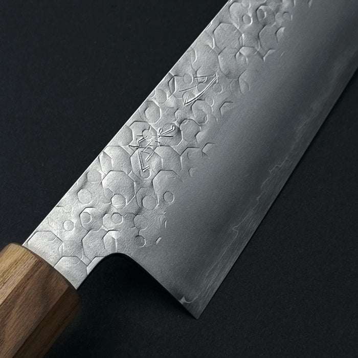 Hado Shiosai SG2 Kiritsuke Gyuto 210mm  Walnut Handle Engrave