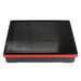 Black Rectangular Shokado Bento Box Red Inner 12.4" x 10.25"