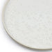 White Hazy Crystalized Stackable Salad Plate 7.5" dia