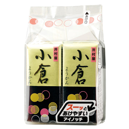 Imuraya Yokan Ogura Azuki Bean Jelly 4 pcs x 58g